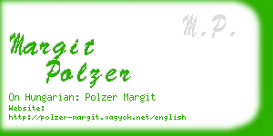 margit polzer business card